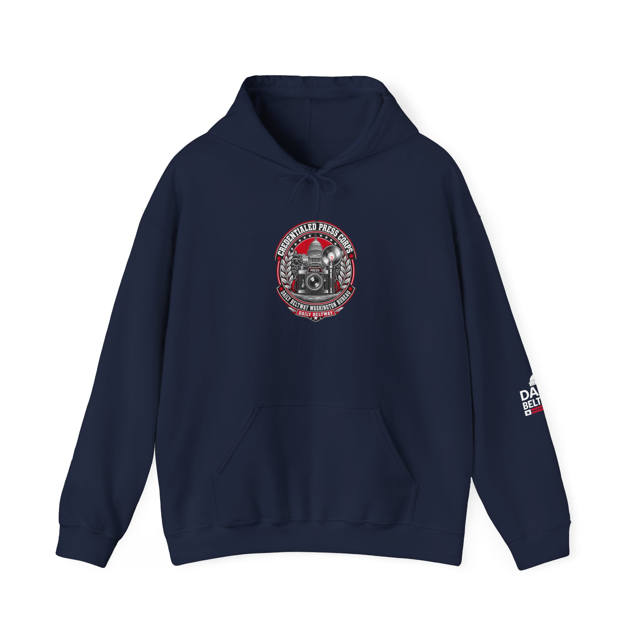 Credentialed Press Corps Hoodie — Daily Beltway - Image 25