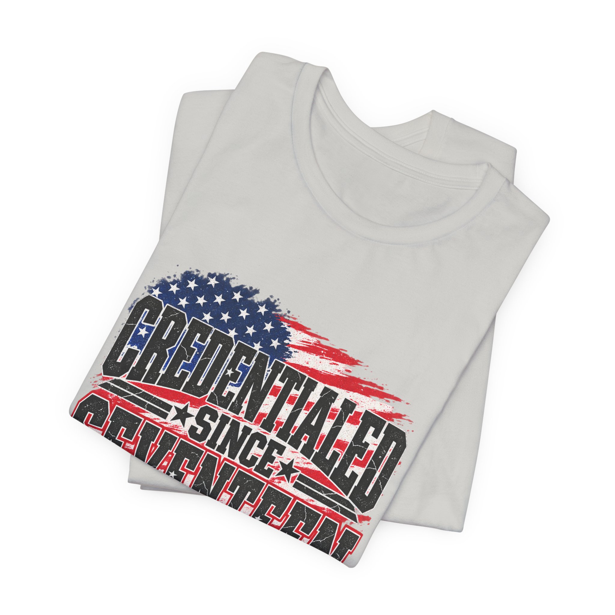Credentialed Since Seventeen T-Shirt — Daily Beltway - Image 15
