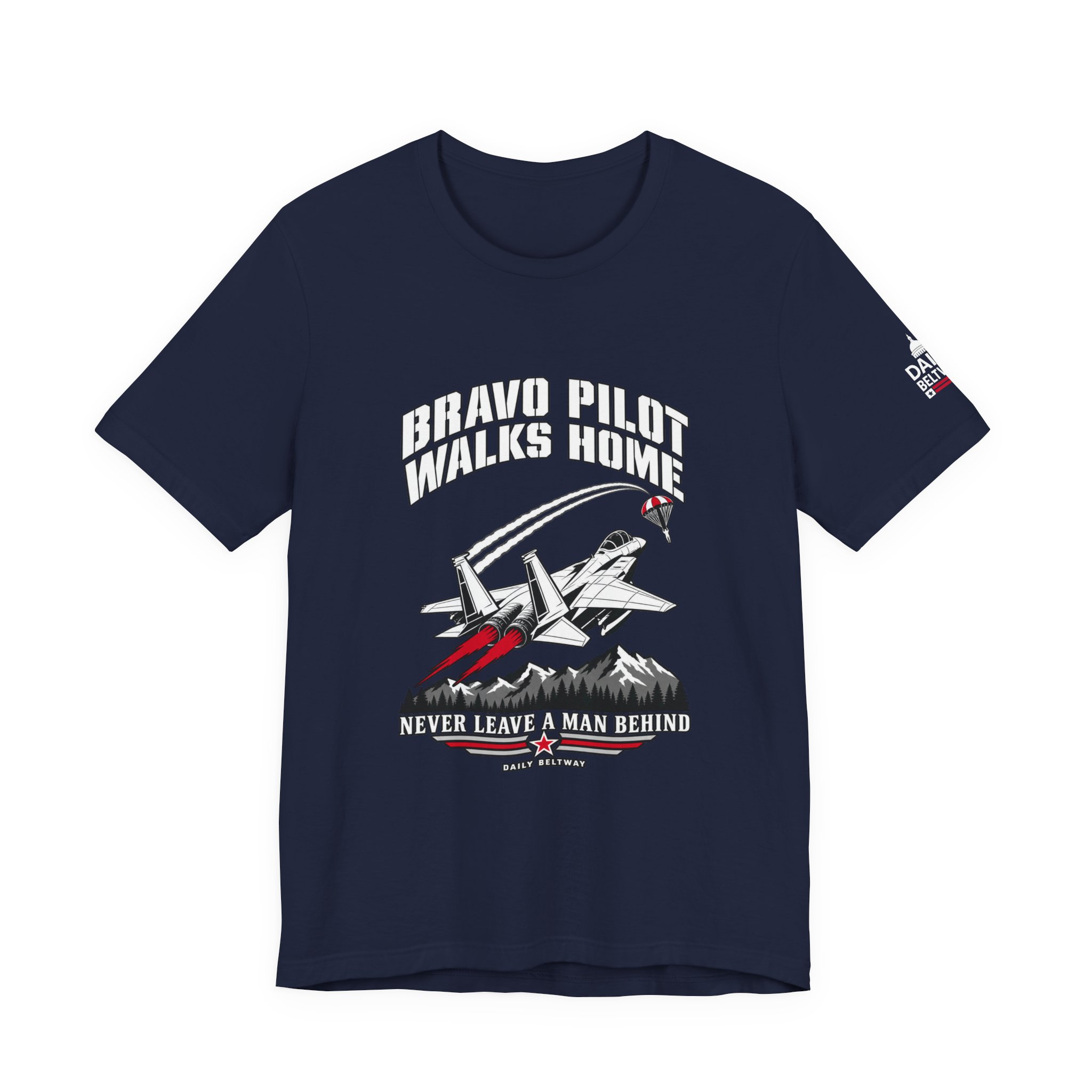 Bravo Pilot Walks Home T-Shirt — Daily Beltway - Image 29