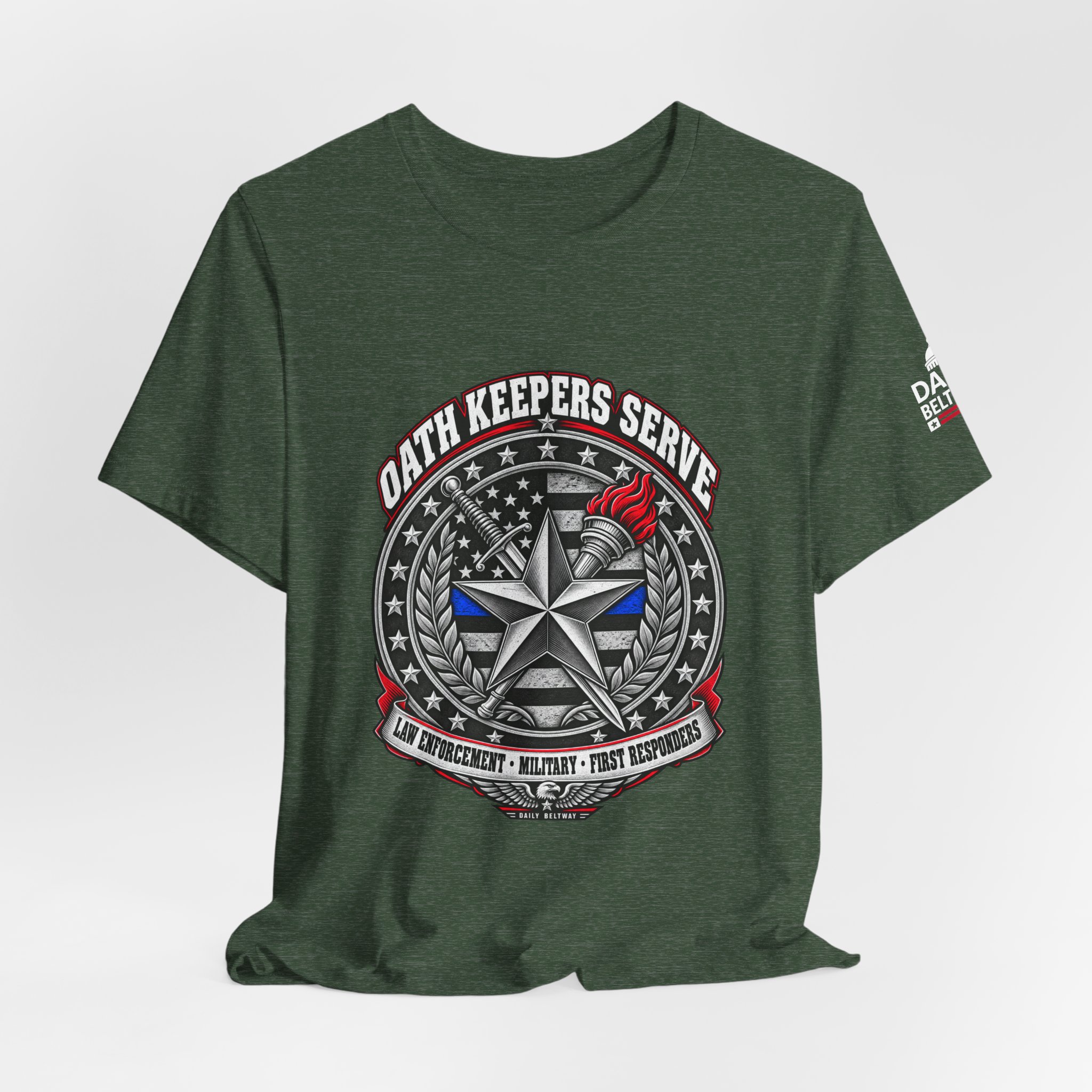 Oath Keepers Serve T-Shirt — Daily Beltway - Image 20