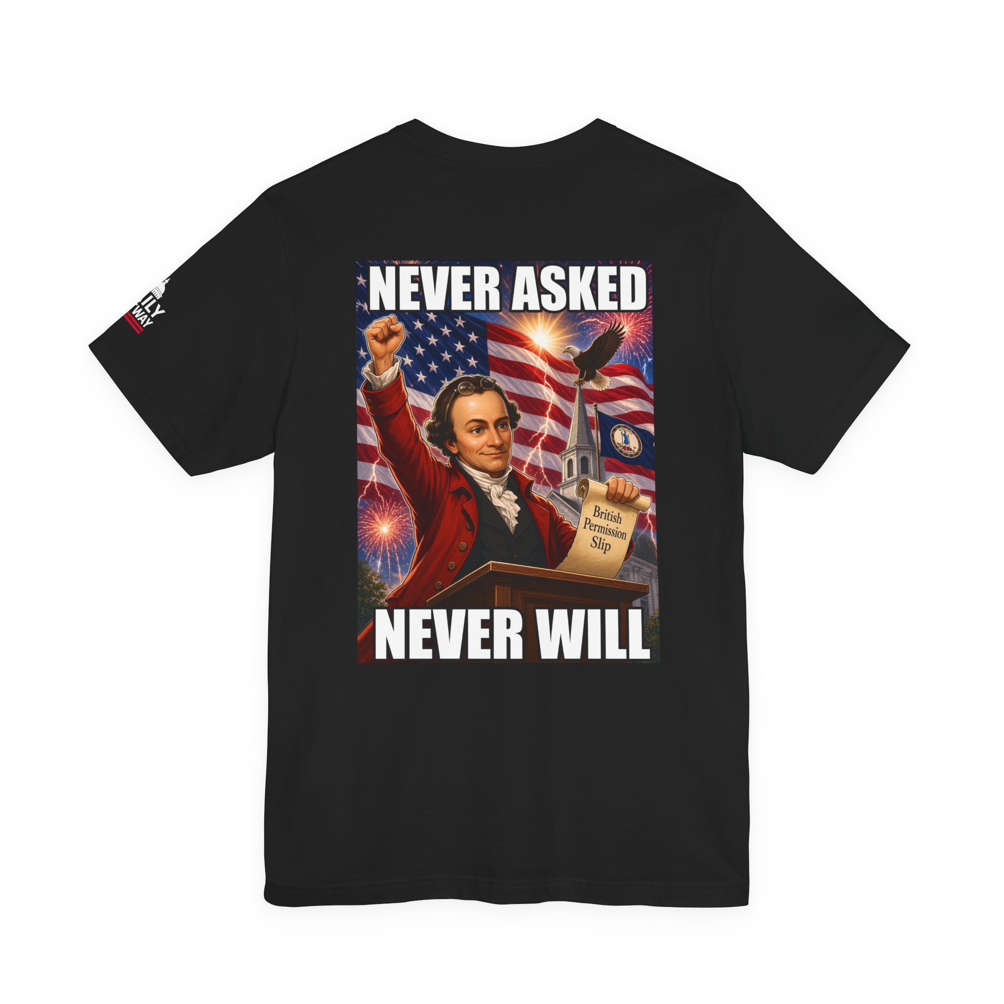 Never Asked Permission T-Shirt — Daily Beltway - Image 2