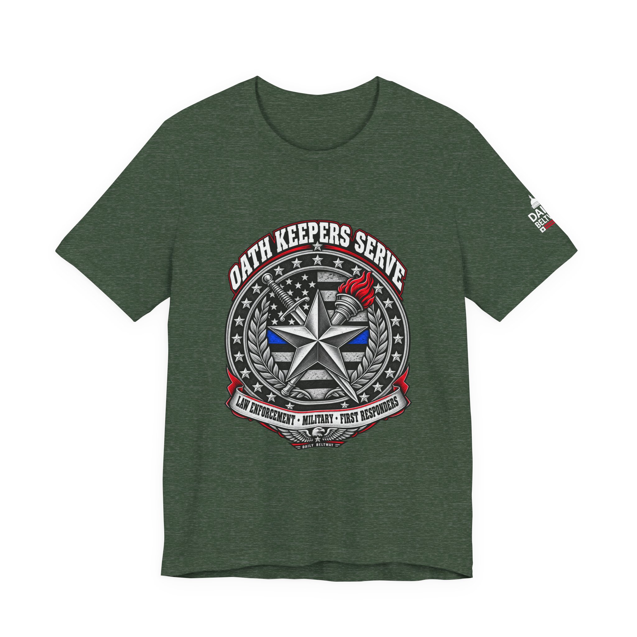 Oath Keepers Serve T-Shirt — Daily Beltway - Image 17
