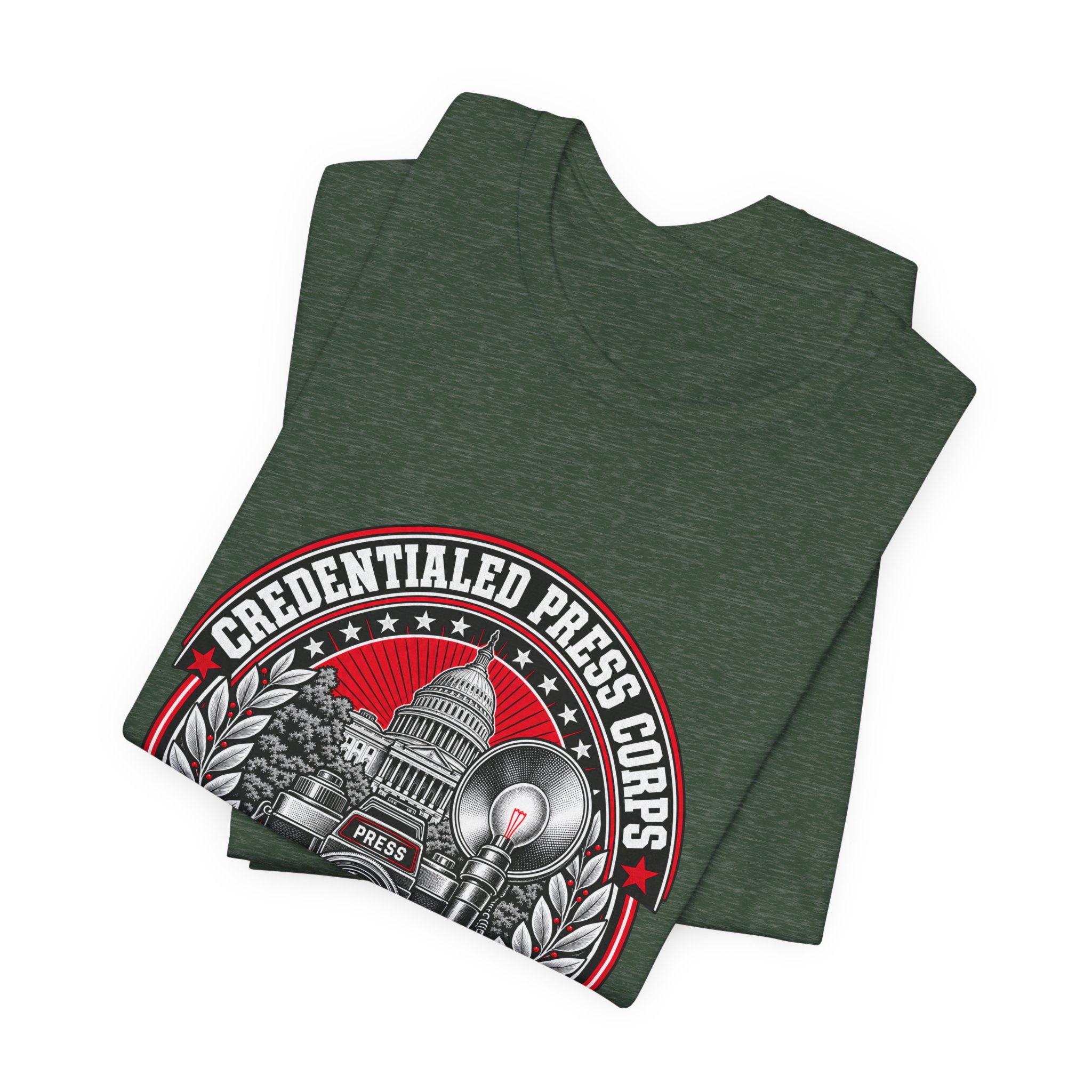 Credentialed Press Corps T-Shirt — Daily Beltway - Image 19